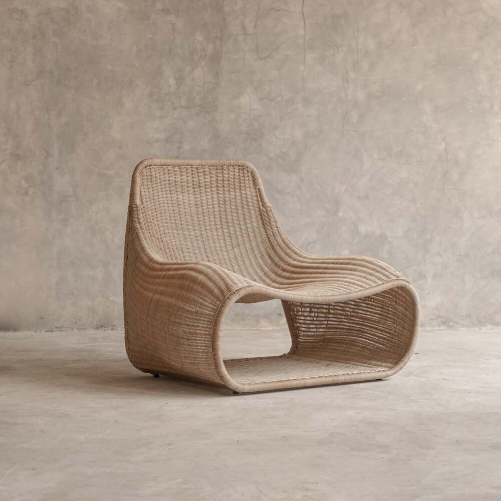 BUTACA RATTAN NATURAL-BEIGE SANDER NATURAL