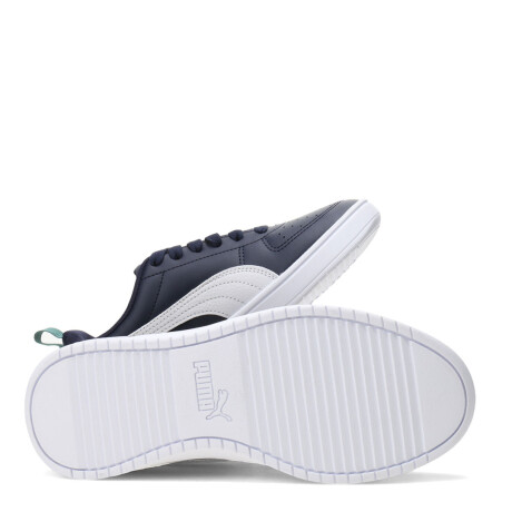 Championes de Niños Puma Rickie Junior Azul - Blanco