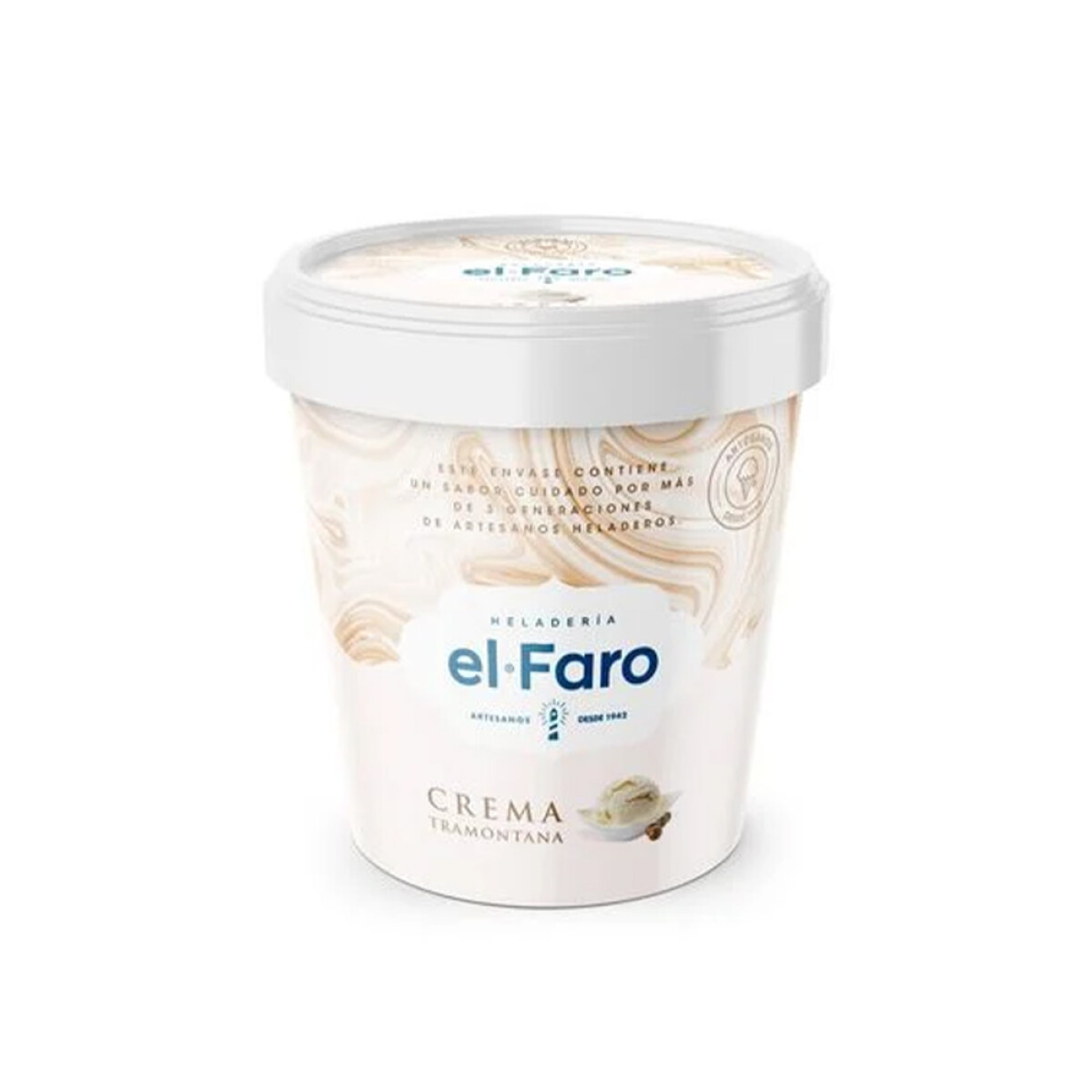 Helado El Faro De Crema Tramontana 11l — Marmatu