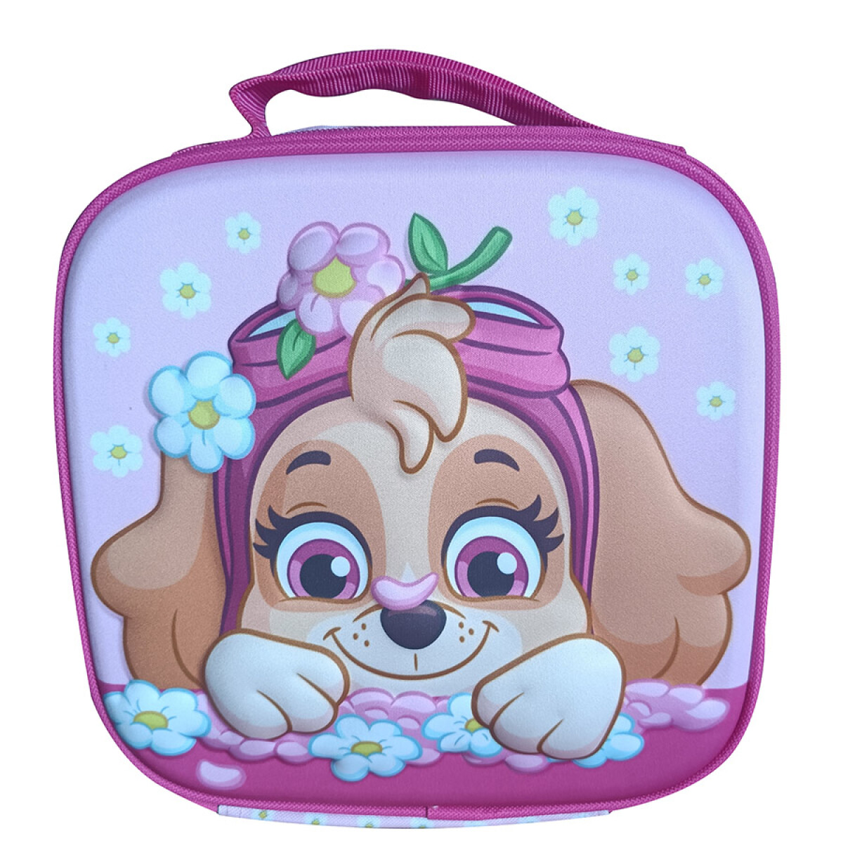 Lunchera Paw Patrol 3D 22 cm - ROSA 