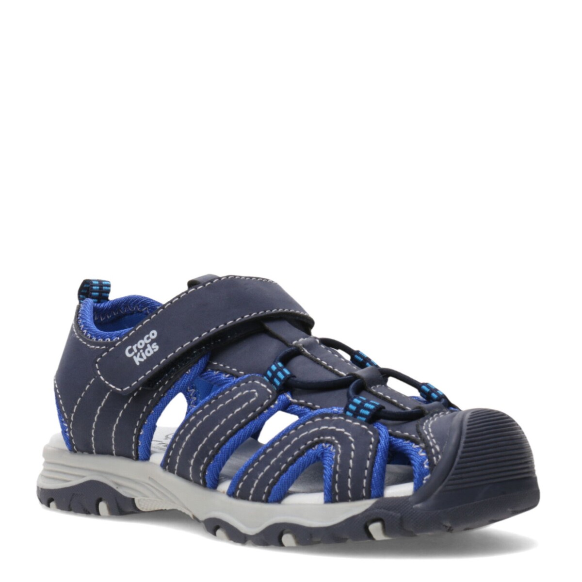 Sandalias de Niño Croco Kids Crotzy Semi Cerrada - Azul Marino 
