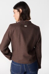 Chaqueta Oriental Marron