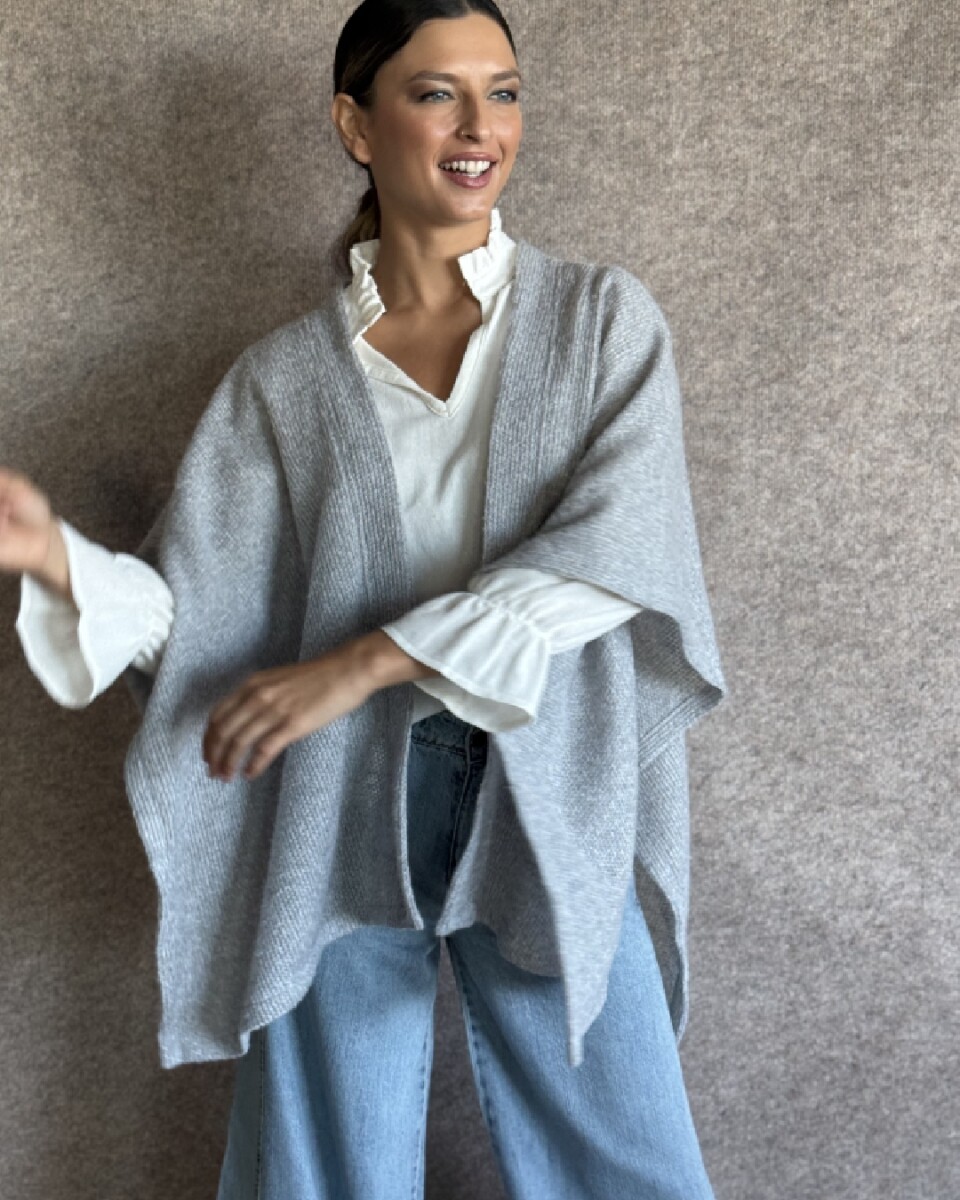 Ruana Cerdeña - Gris 