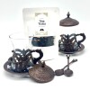 Set de té para dos personas metal Cobre