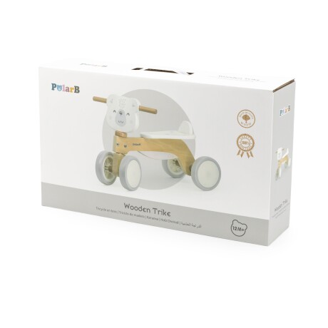 Triciclo Madera Blanco Triciclo Madera Blanco