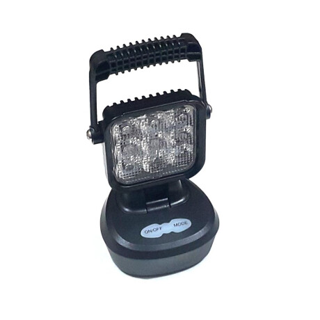 FARO LED - CUADRADO 11X11CM BLANCO AMBAR MAGNETICO RECARGABLE - FARO LED - CUADRADO 11X11CM BLANCO AMBAR MAGNETICO RECARGABLE -