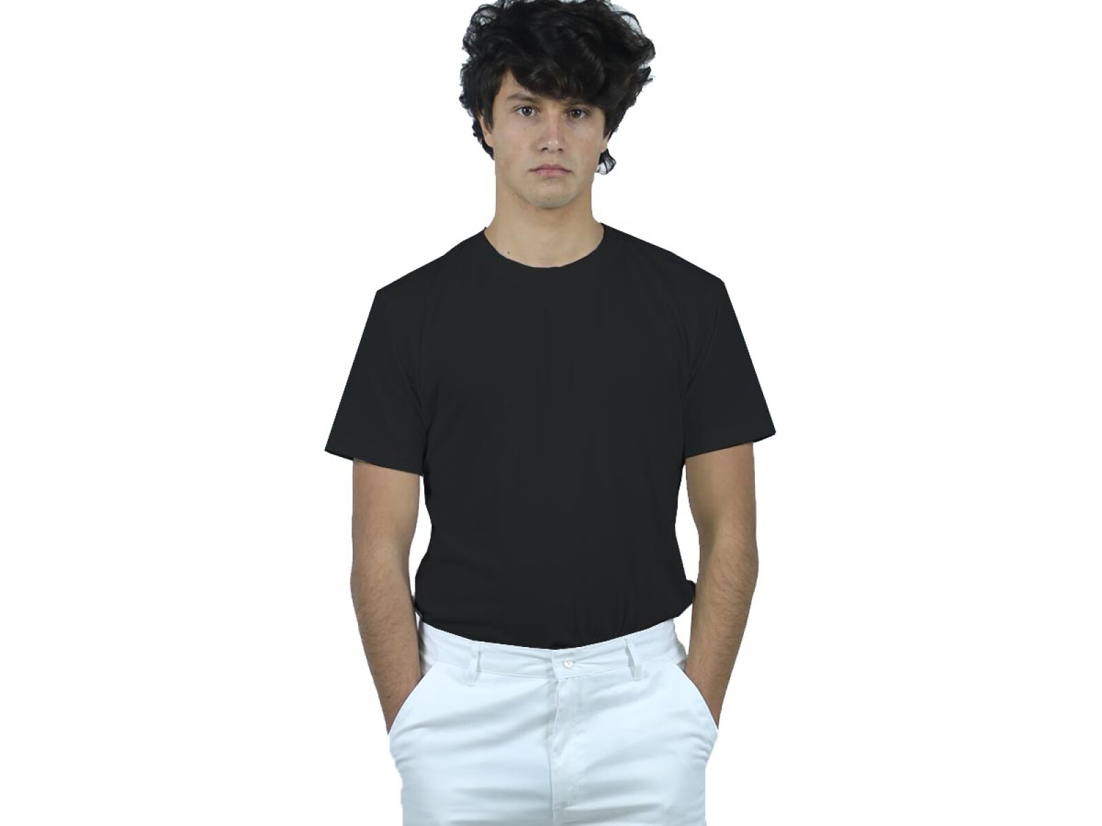 Camiseta Básica - Negro 
