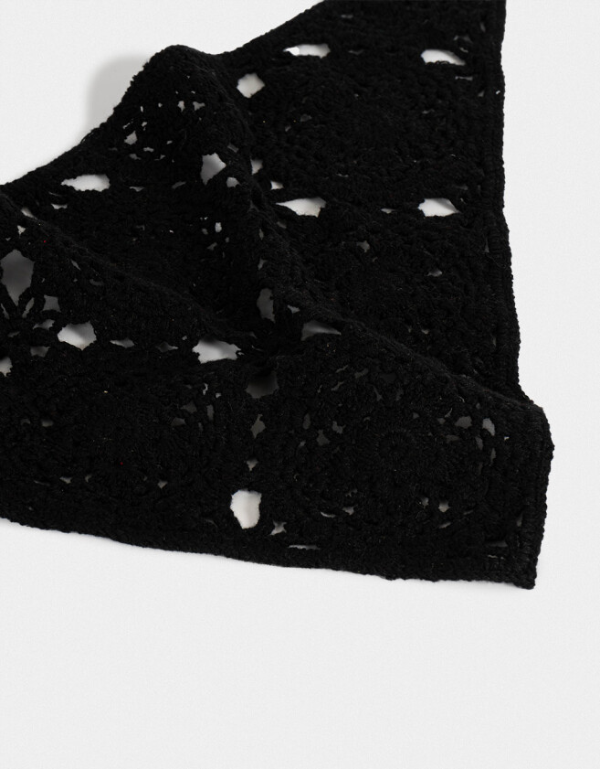Vinchas Textiles Tejida Vincha Tejida - Negro