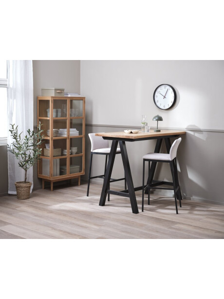 Taburete ARNUM beige/negro Taburete ARNUM beige/negro