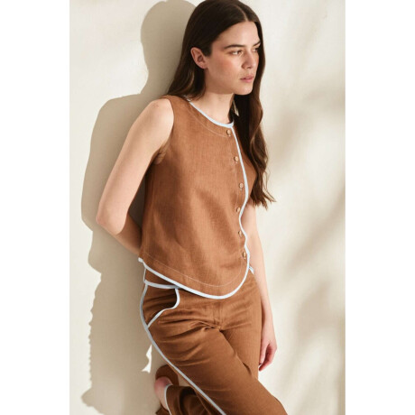 Top Tierra Kaki