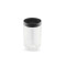 Frasco hermético plástico 900ml NEGRO