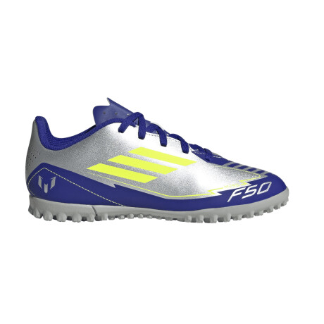 Championes adidas F50 Club TF J Messi Silver