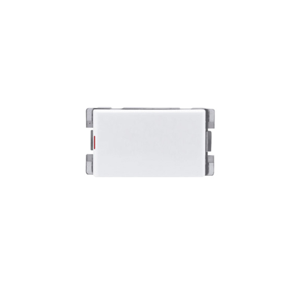 Interruptor Unipolar 10AX250V Atenea Blanco 