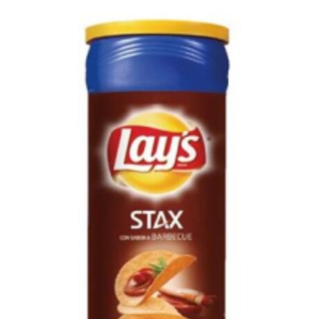 PAPAS LAY'S STAX BARBACOA TUBO GRANDE 156g PAPAS LAY'S STAX BARBACOA TUBO GRANDE 156g