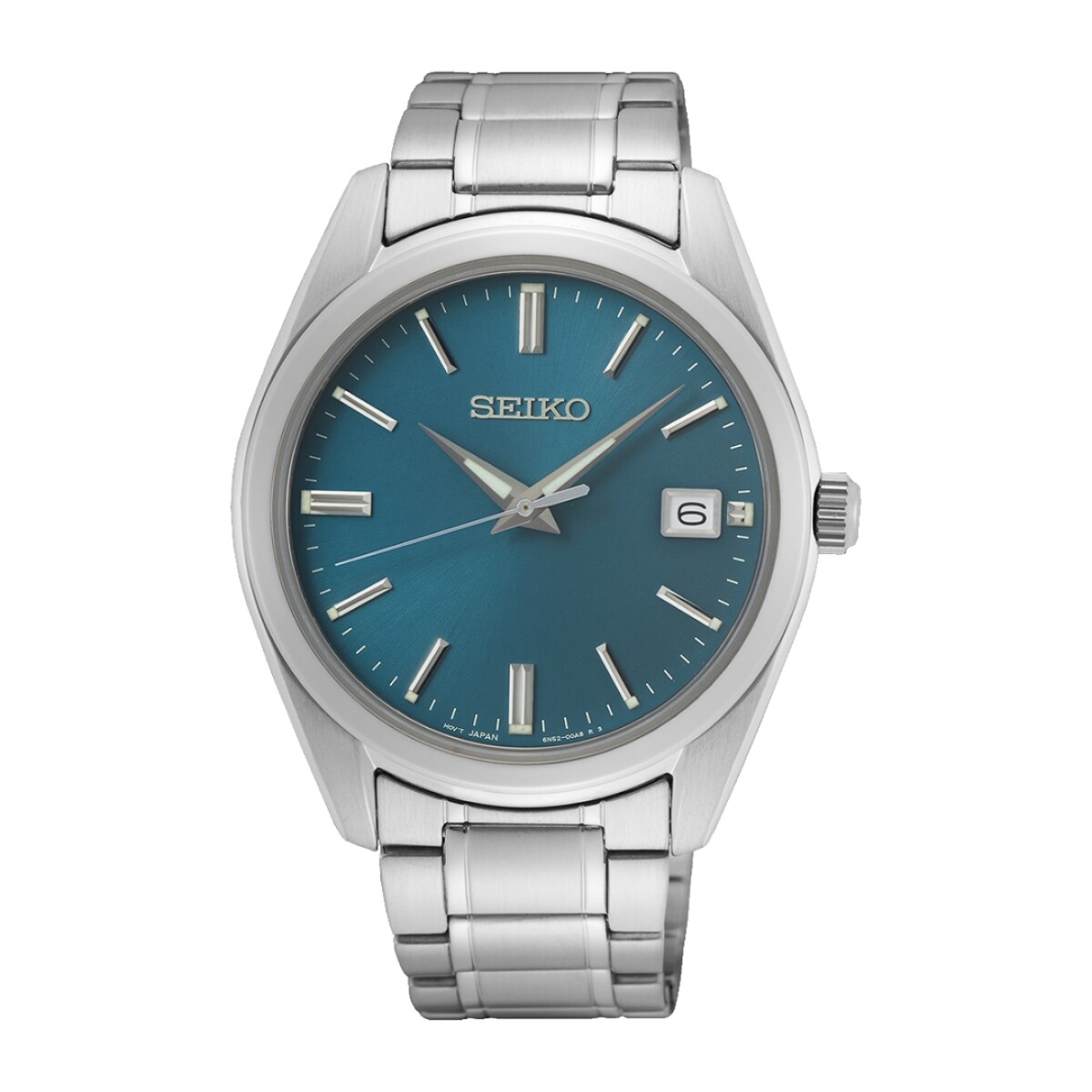 Reloj Seiko SUR525P1 para hombre con correa de acero - Azul 