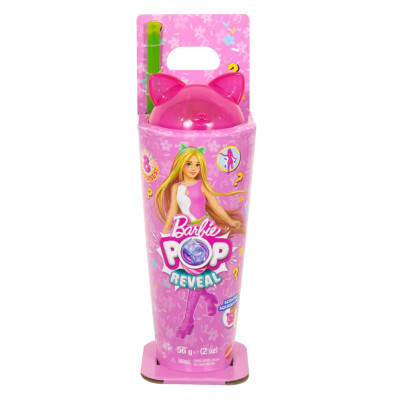 Barbie Pop Reveal Conejito Brillante De La Colección Batidos Rosa