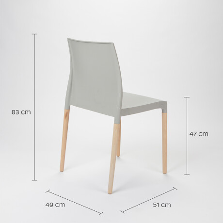 Silla CHLOE Gris