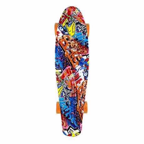 Skate Patineta Penny 55 Cm Con Diseño Grafitti