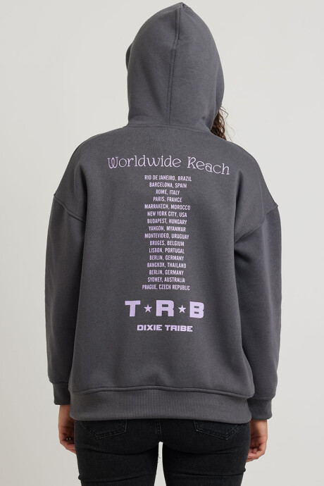 CANGURO S/C ELVINA DIXIE Gris Oscuro