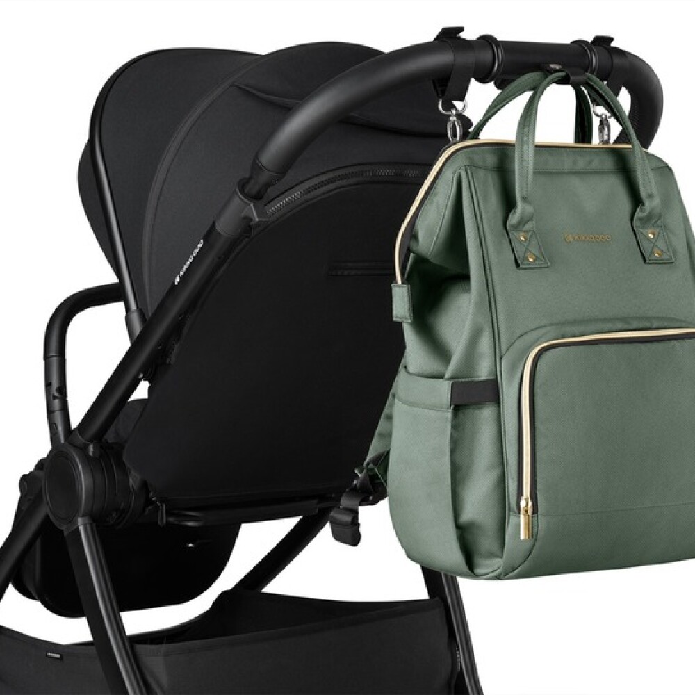 Mochila maternal KIKKABOO SIENNA Verde