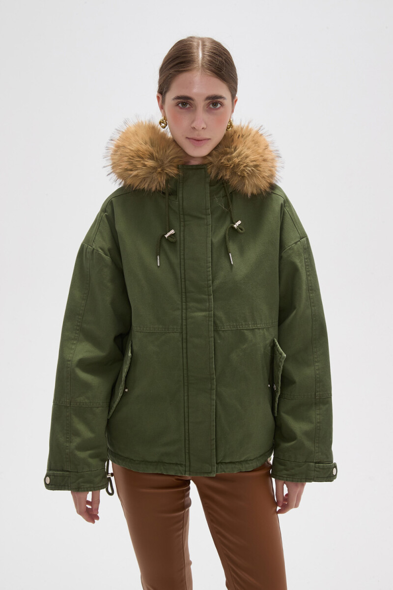Campera Miren - Verde Oliva Oscuro 