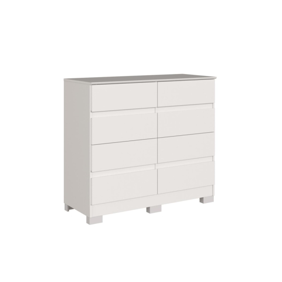 Comoda 8 Cajones Blanco Lara 5081ab 