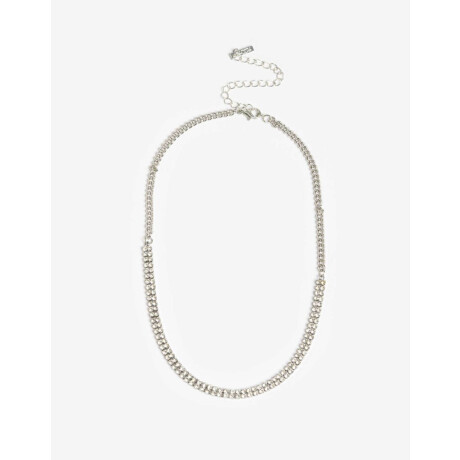 Collar Corto Strass Crystal Cristal