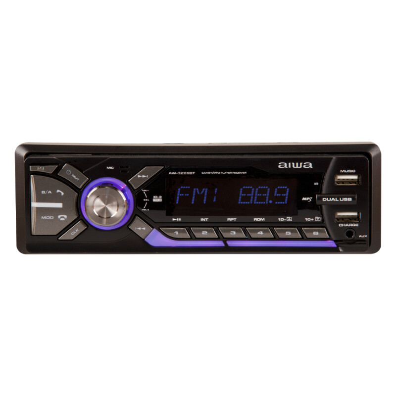 Radio Para Auto AIWA | USB, Bluetooth, SD | AW-3269BT Radio Para Auto AIWA | USB, Bluetooth, SD | AW-3269BT