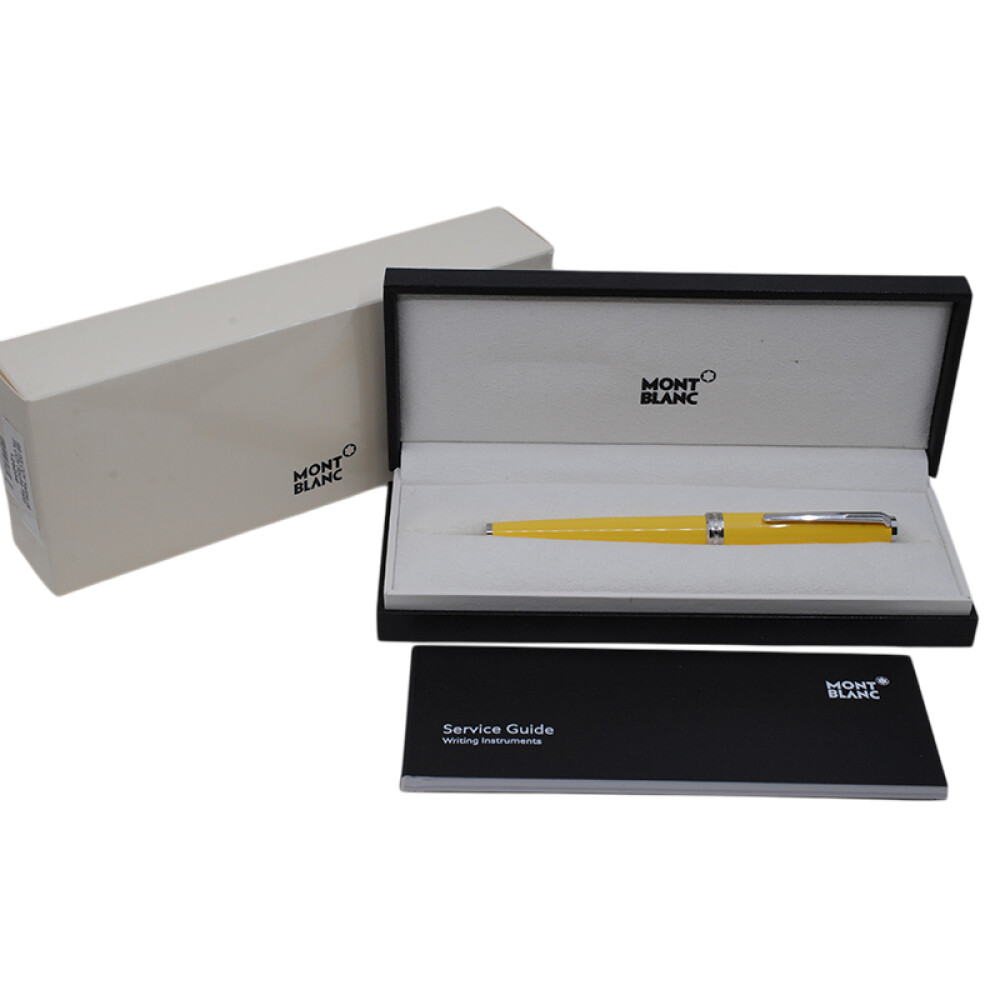Montblanc Pix Yellow 117654 rollerball con estuche y papeles, año 2024 excelente. Montblanc Pix Yellow 117654 rollerball con estuche y papeles, año 2024 excelente.