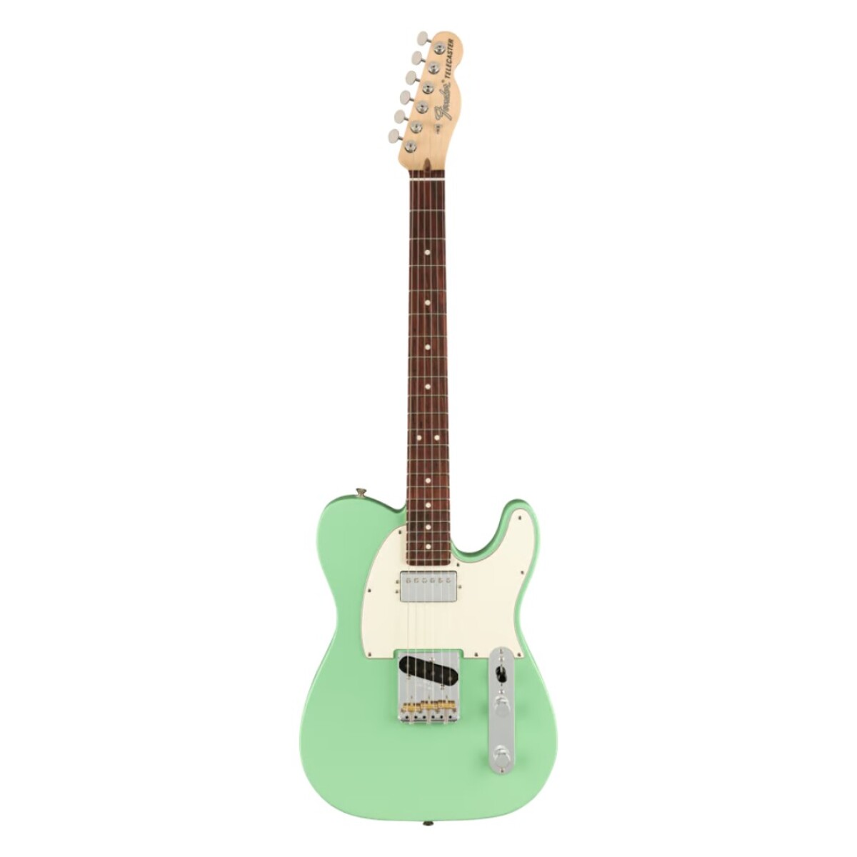 Guitarra Electrica Fender American Performer Tele Satin Surf Green C/ Funda 