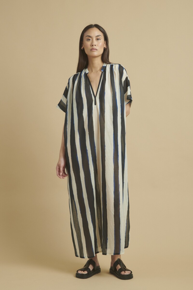 VESTIDO RIZIA Azul