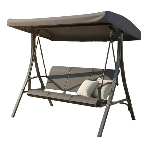 HAMACA DE JARDIN CON TECHO GRIS N8017 HAMACA DE JARDIN CON TECHO GRIS N8017