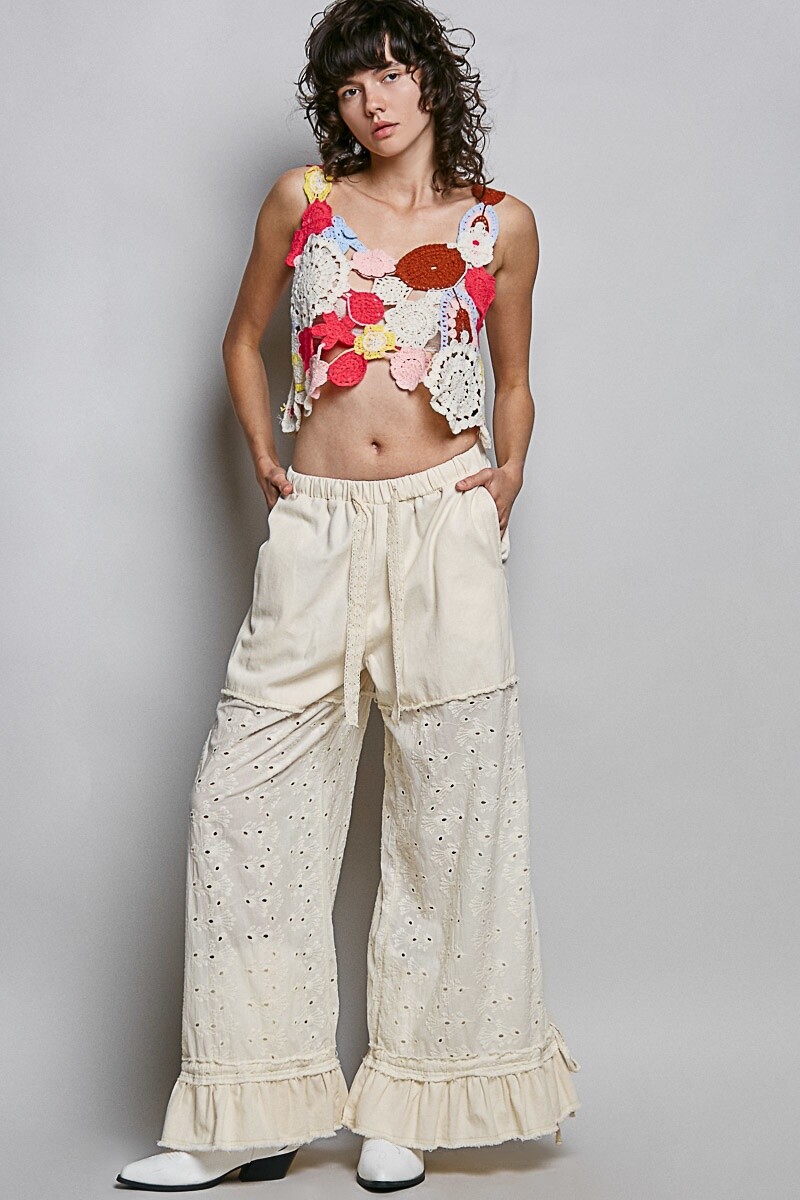 PANTALON ANCHO Natural