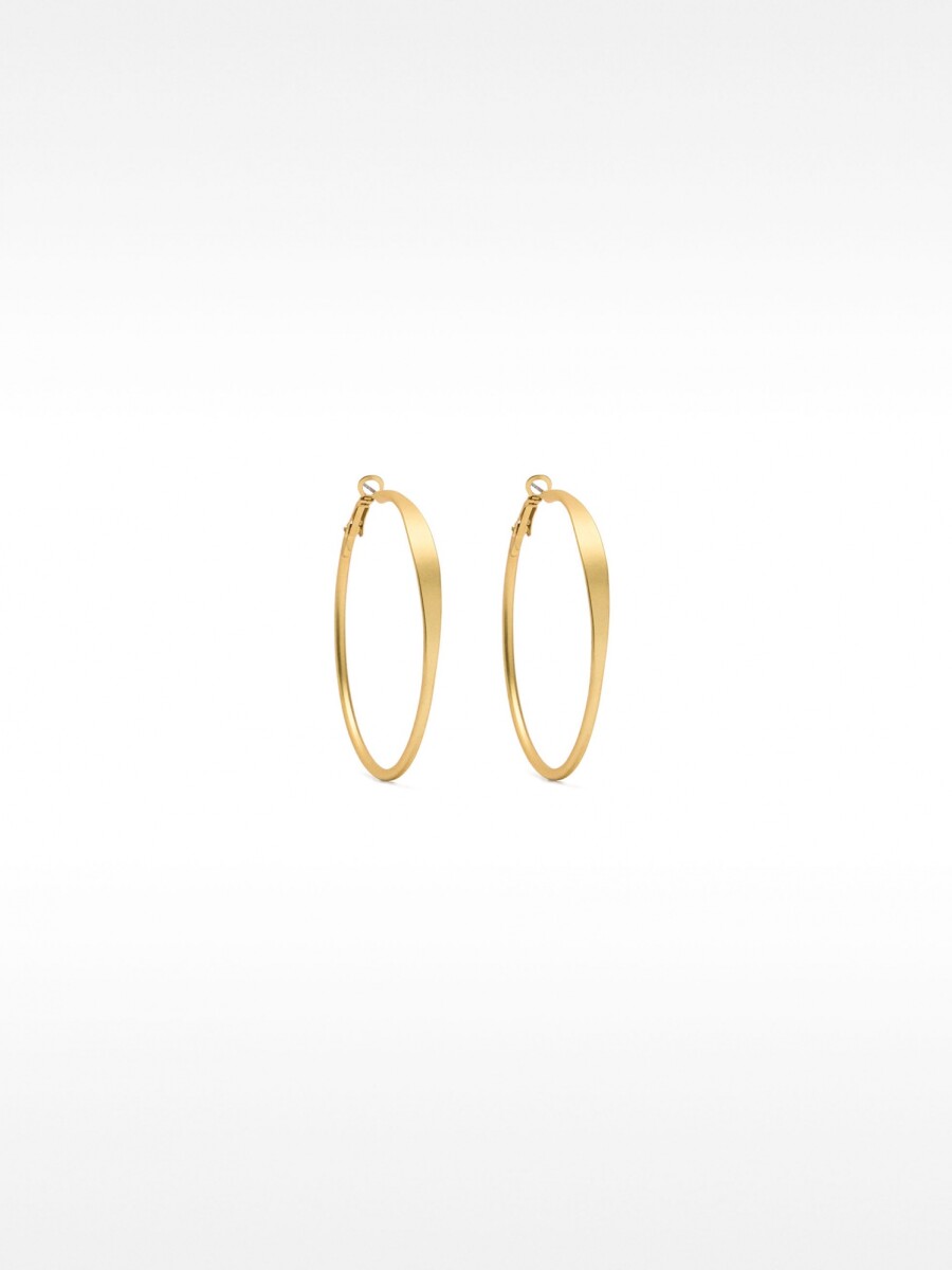 Aros Medianos Básicos dorado
