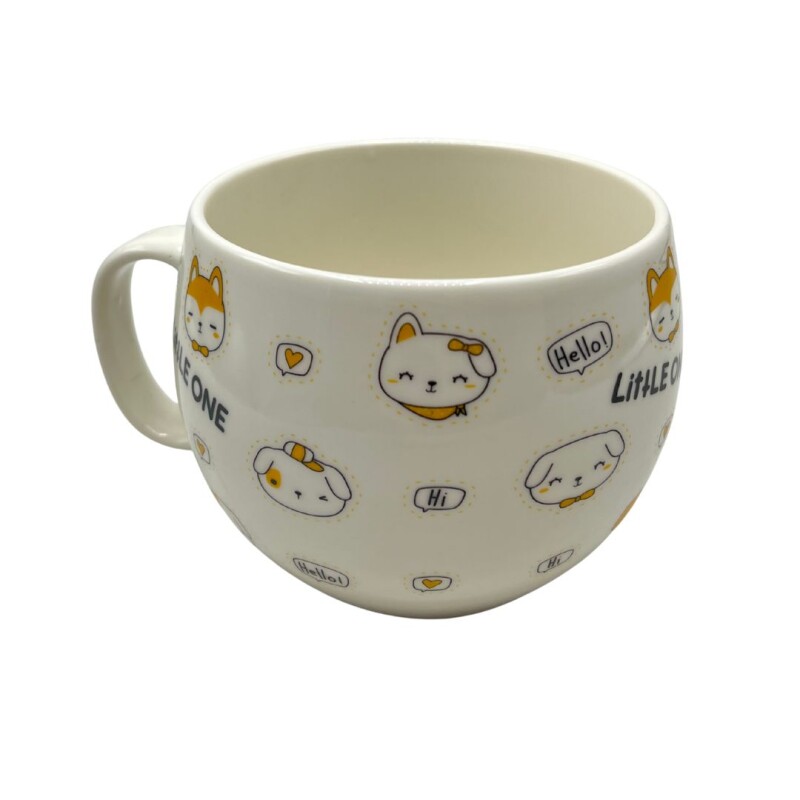 TAZA DE PORCELANA CON DISEÑO • 550ml TAZA DE PORCELANA CON DISEÑO • 550ml