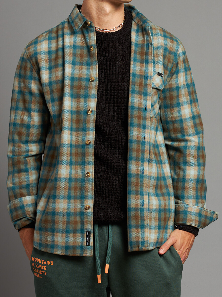 CAMISA AIFOS RUSTY - Petroleo 