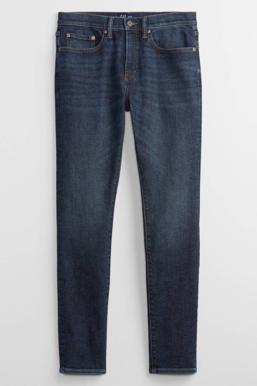 Jean Skinny Soft Hombre Dark Wash Indigo