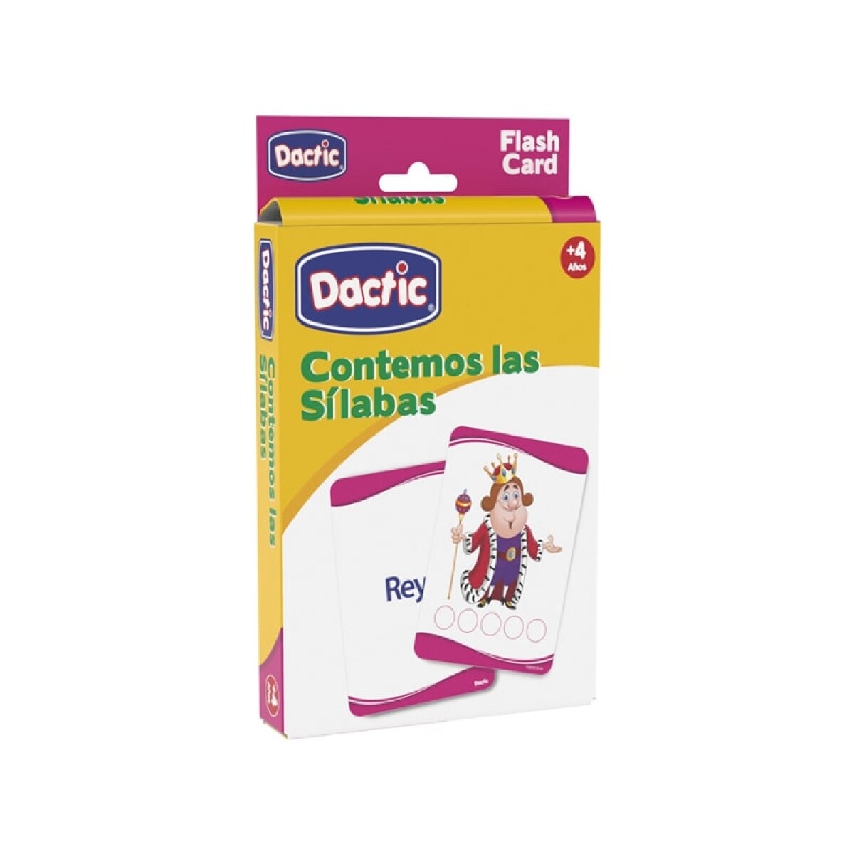 Juego de Tarjetas Dactic Blister Gde Contemos las Silabas 