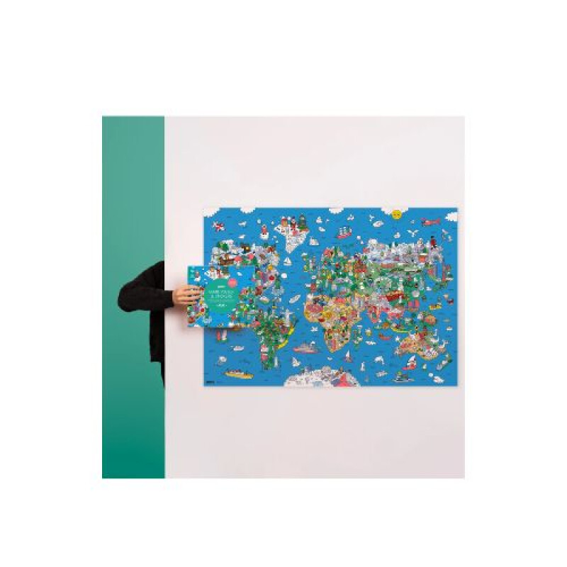 Poster Gigante y Stickers- Atlas Poster Gigante Y Stickers- Atlas