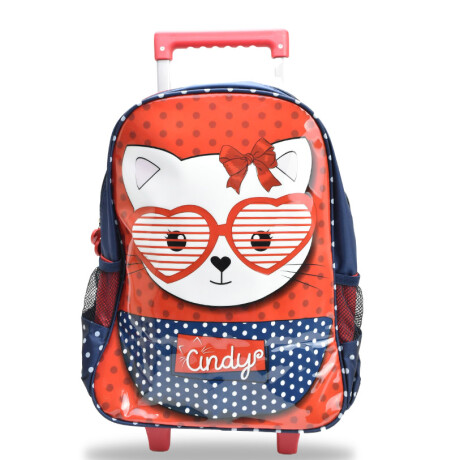 MOCHILA C/CARRO PRE ESCOLAR VARON 38X28X14.5CM 25148 MOCHILA C/CARRO PRE ESCOLAR VARON 38X28X14.5CM 25148