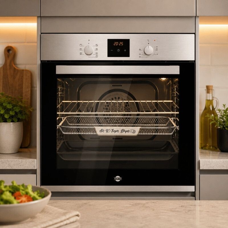 Horno Eléctrico Empotrable Tokyo Elisa de 60 Lts. con Convector y Espiedo Horno Eléctrico Empotrable Tokyo Elisa de 60 Lts. con Convector y Espiedo