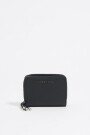 CARTERA SOLAPA PIEL Negro