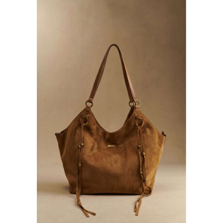 Travel Bag Gamuza Vegana Camel