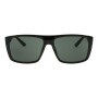 Lentes De Sol Policarbonato Chilli Beans Cuadrado Verde/Negro