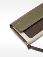 Cartera De Color Block multicolor