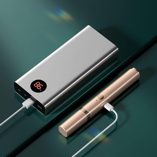 Rizador Arqueador Pestañas USB Electrico Recorta Cejas Variante Color Bronce
