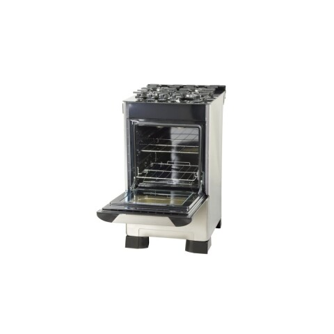 COCINA TEM CELEBRACION GLASS 4 HORNALLA GAS INOX C/GRIL Z2713 Cocina Tem Celebracion Glass 4 Hornalla Gas Inox C/gril Z2713