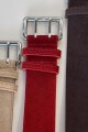 CINTO GAMUZA DOBLE ROJO