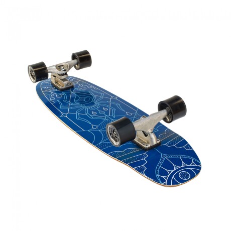Carver C7 Raw Blue Widow 33'' - Surfskate Completo Carver C7 Raw Blue Widow 33'' - Surfskate Completo