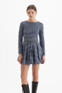 VESTIDO GALES Celeste
